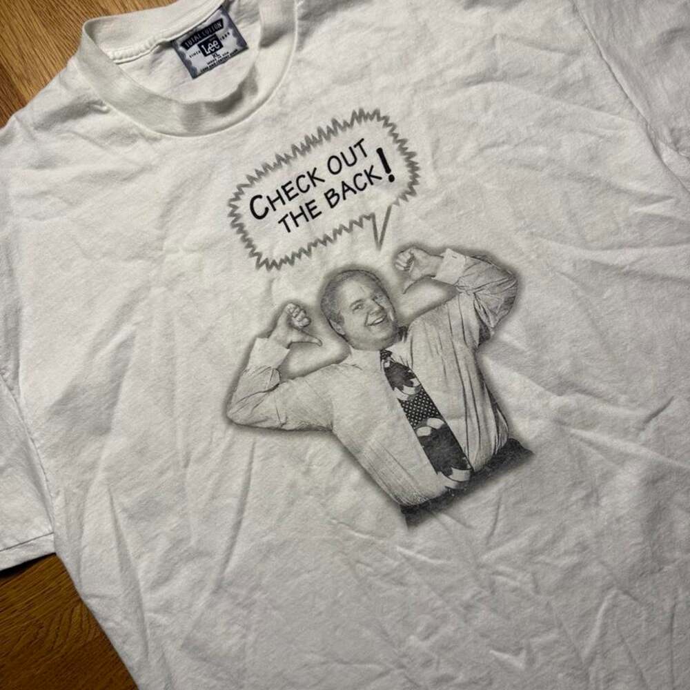 Vintage 1996 Rush Limbaugh Bill Clinton Political Satire T-Shirt XL Made in USA
